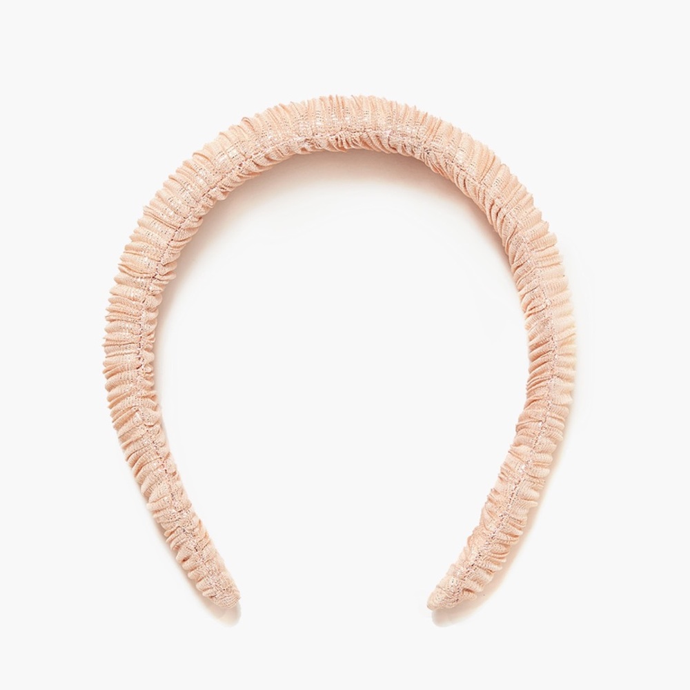 Peach Marina Puffy Headband Loeffler Randall